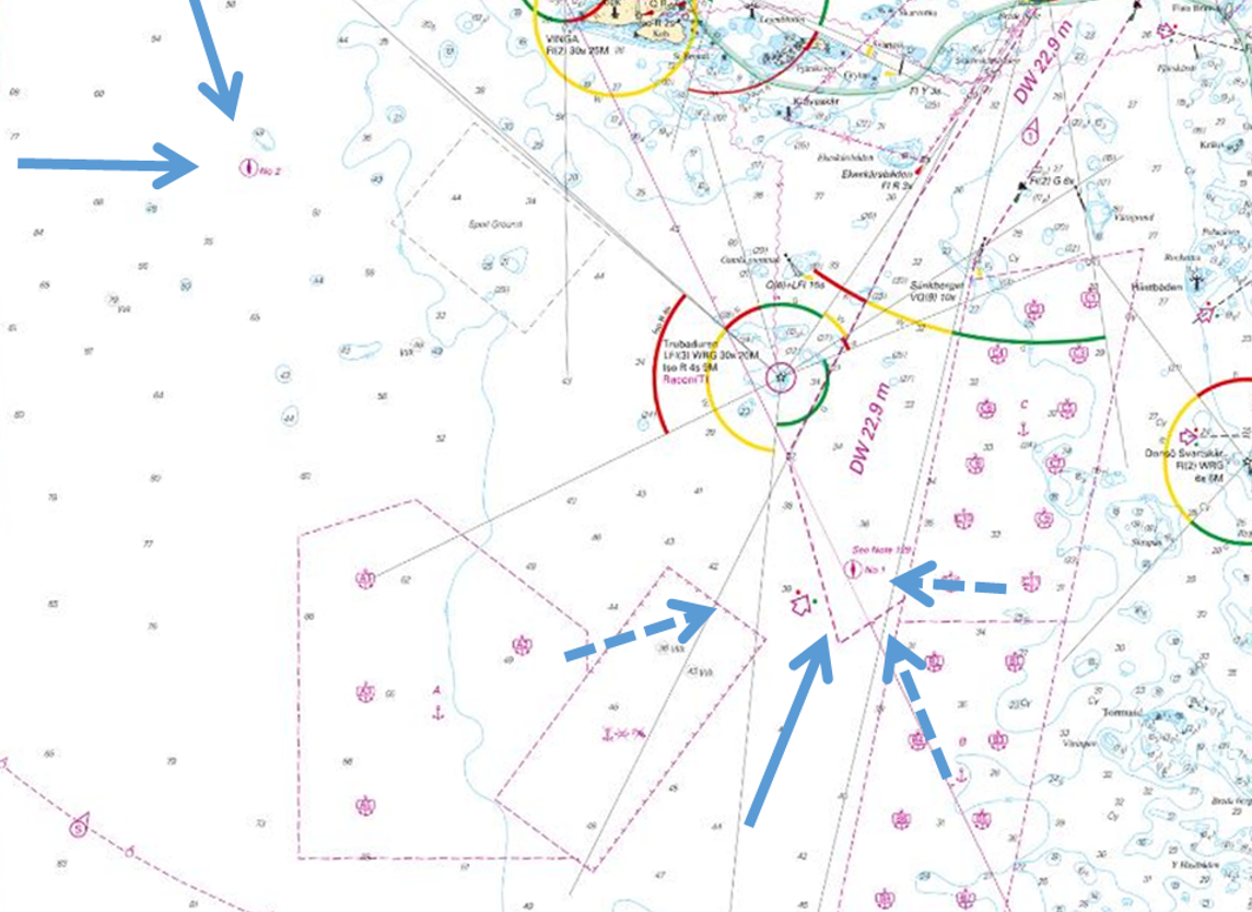 Pilot boarding positions