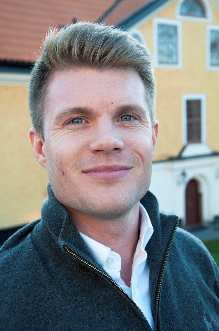 Max Bjurström, Sjöfartsverkets projektledare. Foto: Agne Hörnestig Max Bjurström, Sjöfartsverkets projektledare