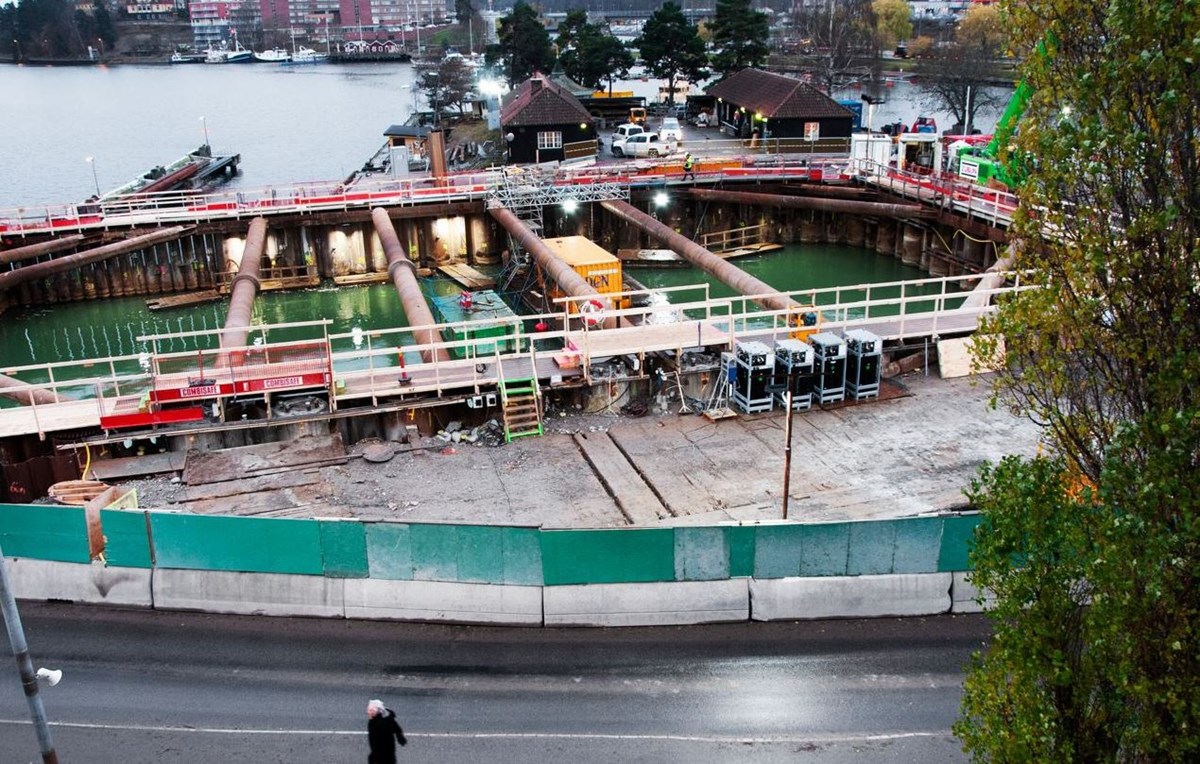 Slussen vid södertälje