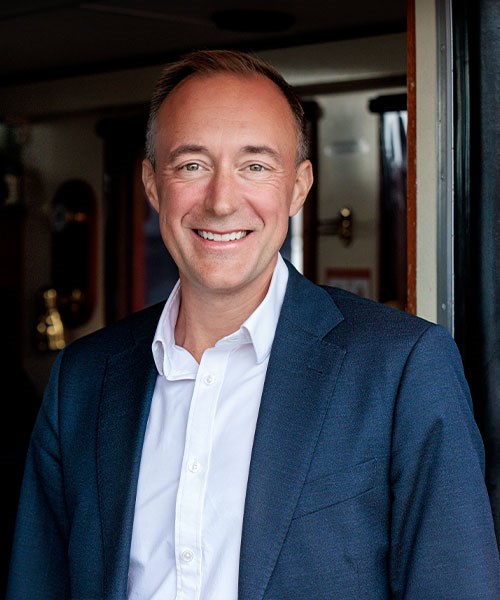 Joel Smith, tillförordnad generaldirektör. Porträtt på Joel Smith