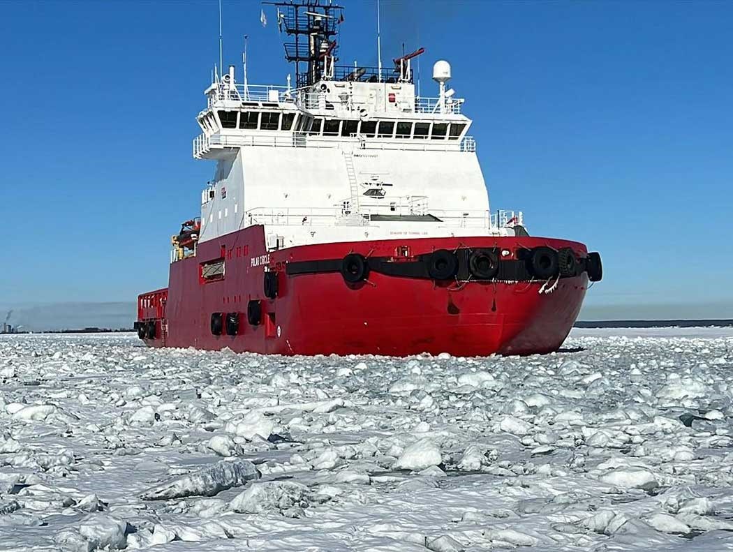 Första bilden på Polar Circle 