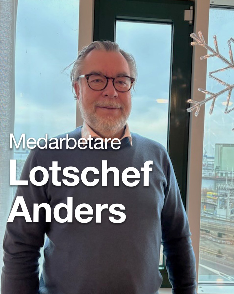 Bilden visar Anders Alestam