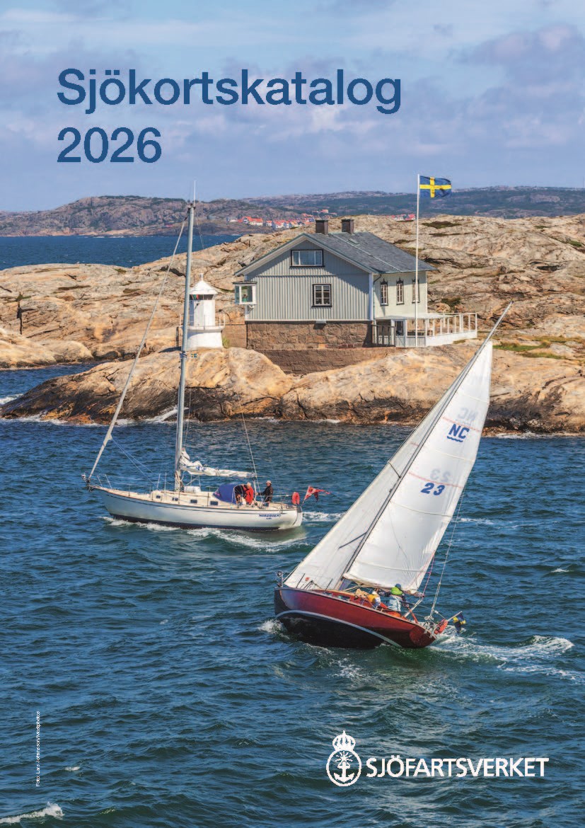 Bild på omslag av Sjökortskatalog.